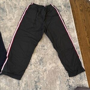 Prospirit Black Joggers with Red and White Accents